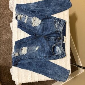 Mudd Relaxed Fit Distressed Denim Jeans